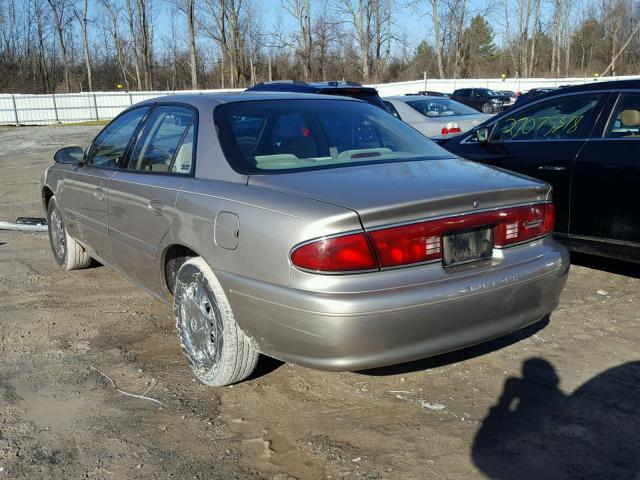 2G4WS52JX21276969 - 2002 BUICK CENTURY CU TAN photo 3