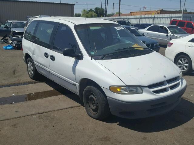 2B4GP2531YR536107 - 2000 DODGE CARAVAN WHITE photo 1