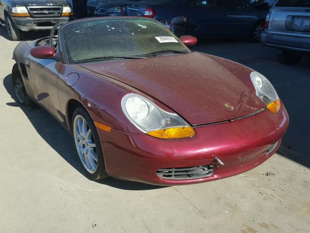 WP0CA2987XU626601 - 1999 PORSCHE BOXSTER BURGUNDY photo 1