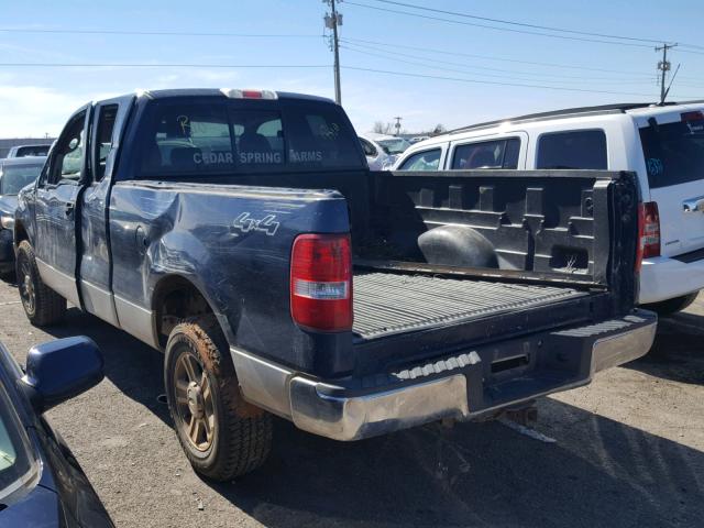 1FTPX14576NA59211 - 2006 FORD F150 BLUE photo 3