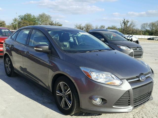 1FADP3F20EL406430 - 2014 FORD FOCUS SE GRAY photo 1