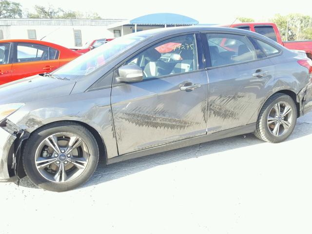 1FADP3F20EL406430 - 2014 FORD FOCUS SE GRAY photo 9