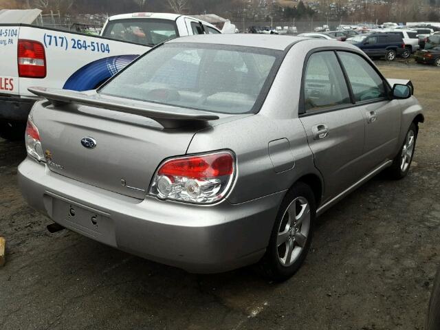 JF1GD61647H501807 - 2007 SUBARU IMPREZA 2. SILVER photo 4