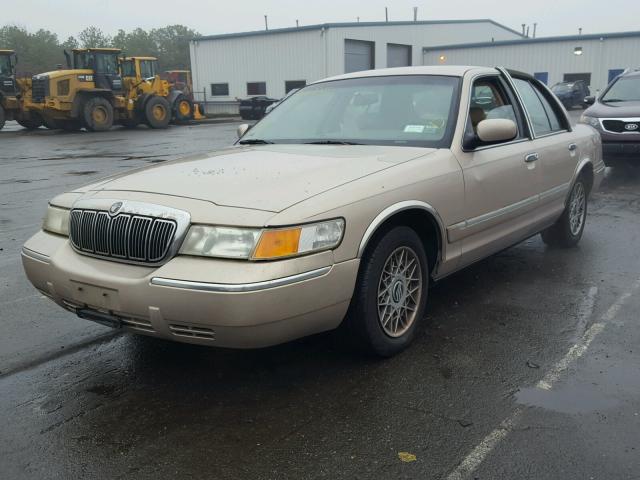 2MEFM74W8WX690319 - 1998 MERCURY GRAND MARQ TAN photo 2