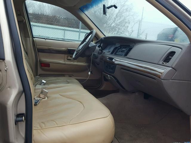 2MEFM74W8WX690319 - 1998 MERCURY GRAND MARQ TAN photo 5