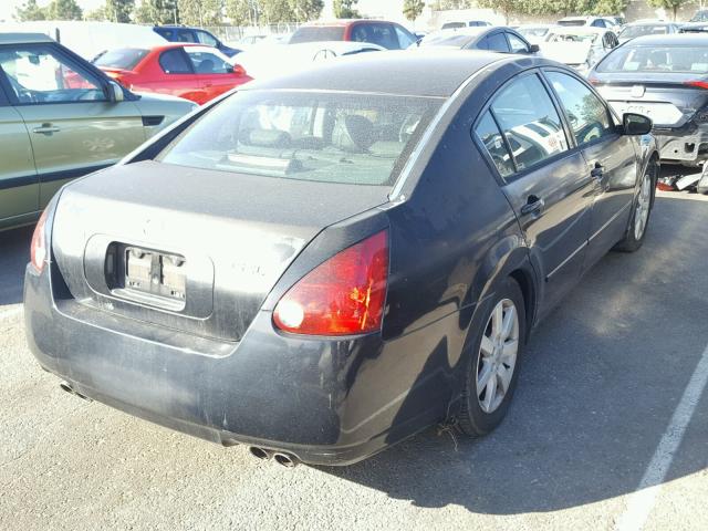 1N4BA41E45C821444 - 2005 NISSAN MAXIMA SE BLACK photo 4