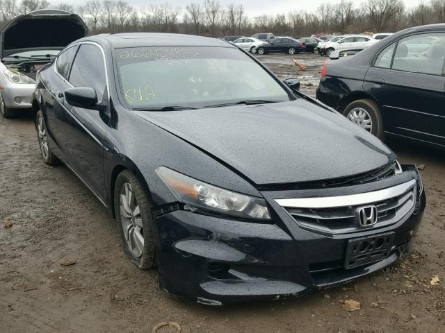 1HGCS1B72CA018992 - 2012 HONDA ACCORD EX BLACK photo 1