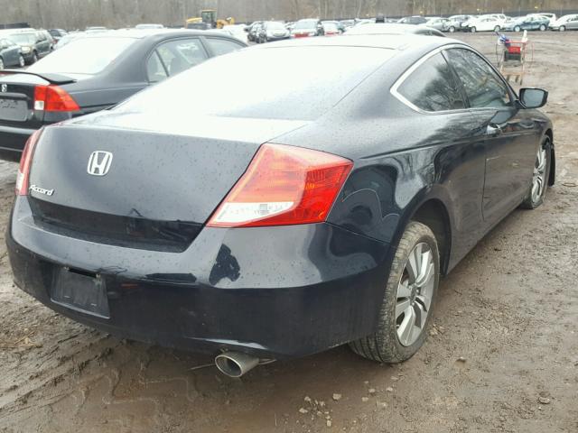 1HGCS1B72CA018992 - 2012 HONDA ACCORD EX BLACK photo 4