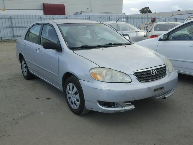 JTDBR32E460069338 - 2006 TOYOTA COROLLA CE SILVER photo 1