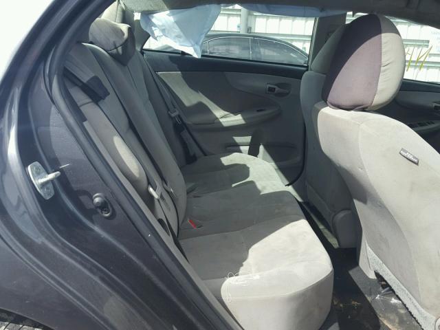 5YFBU4EE3DP152990 - 2013 TOYOTA COROLLA BA CHARCOAL photo 6