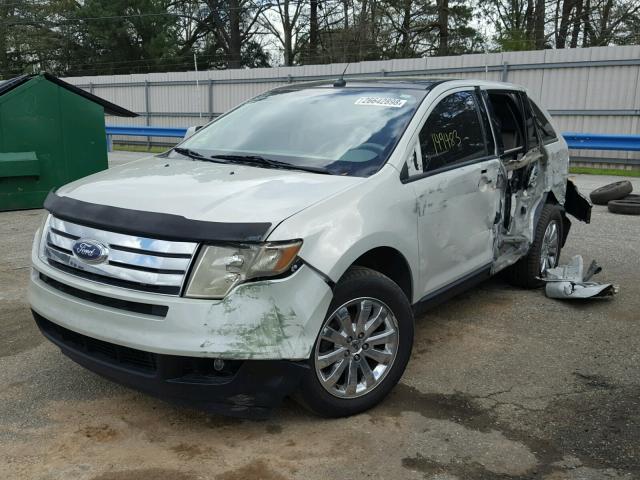 2FMDK38C17BB55592 - 2007 FORD EDGE SEL CREAM photo 2