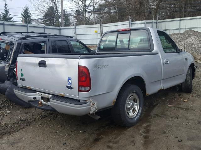 1FTRF17212NA19410 - 2002 FORD F150 GRAY photo 4