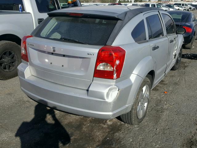 1B3HB48B87D301467 - 2007 DODGE CALIBER SX GRAY photo 4