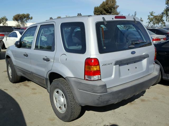 1FMYU92114KA14769 - 2004 FORD ESCAPE XLS SILVER photo 3