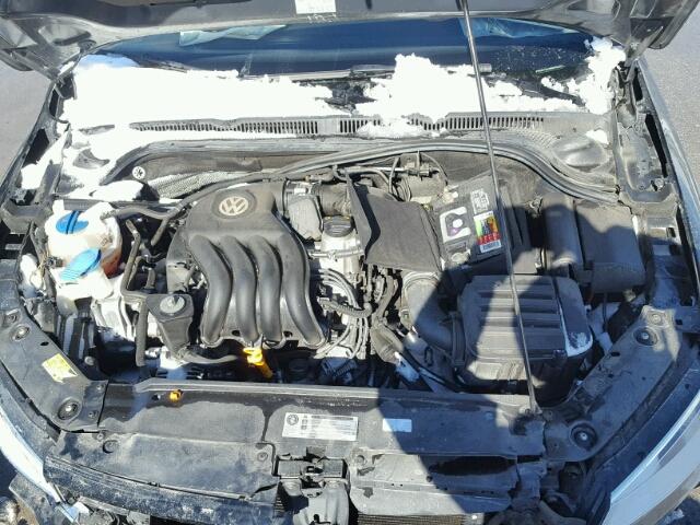 3VW2K7AJ2BM075430 - 2011 VOLKSWAGEN JETTA BASE 黑色 照片 7