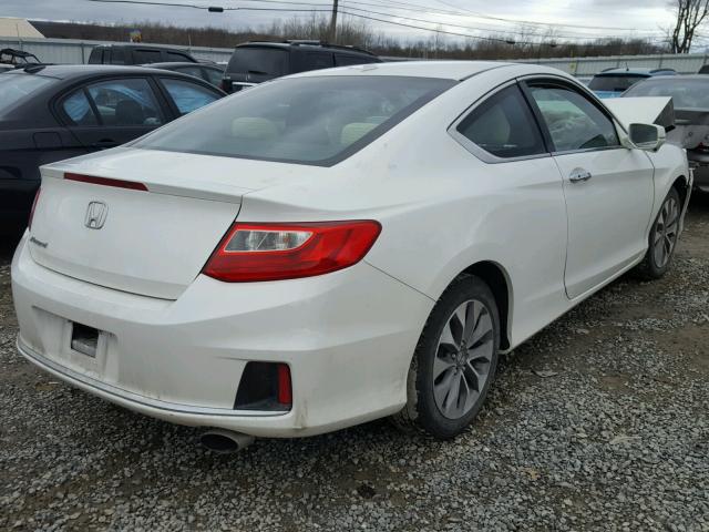 1HGCT1B86EA009687 - 2014 HONDA ACCORD EXL WHITE photo 4