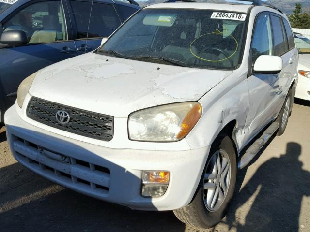 JTEHH20V420135306 - 2002 TOYOTA RAV4 WHITE photo 2