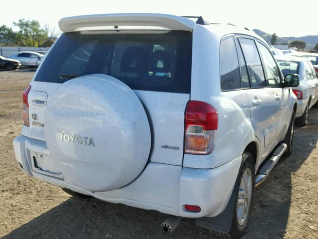 JTEHH20V420135306 - 2002 TOYOTA RAV4 WHITE photo 4