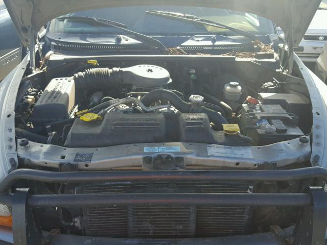 1B4HS28Z3YF154607 - 2000 DODGE DURANGO GRAY photo 7