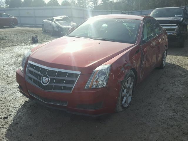 1G6DS57V290157023 - 2009 CADILLAC CTS HI FEA RED photo 2