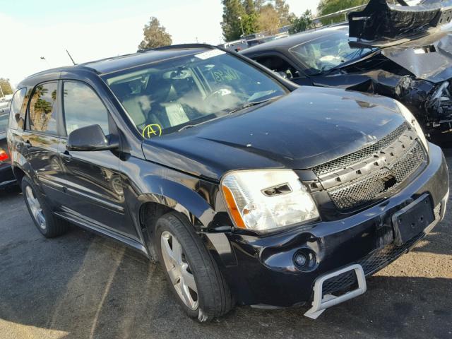 2CNDL537786034983 - 2008 CHEVROLET EQUINOX SP BLACK photo 1