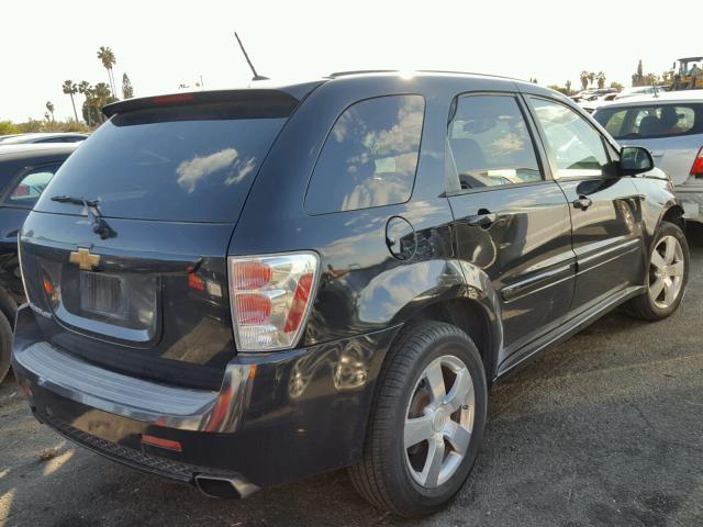 2CNDL537786034983 - 2008 CHEVROLET EQUINOX SP BLACK photo 4