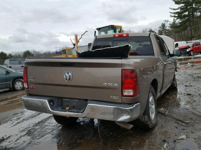 1D3HV18P79S797612 - 2009 DODGE RAM 1500 TAN photo 4