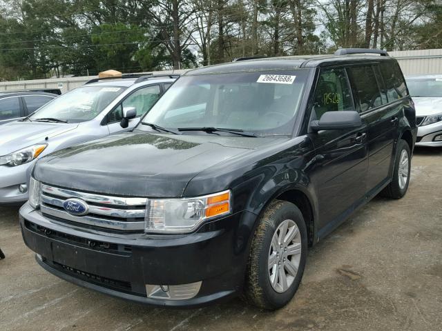 2FMGK5BC7BBD29336 - 2011 FORD FLEX SE BLACK photo 2