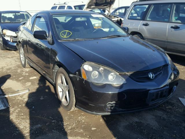 JH4DC54842C024470 - 2002 ACURA RSX BLACK photo 1