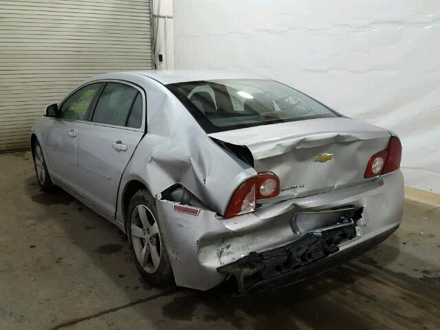 1G1ZC5E16BF116356 - 2011 CHEVROLET MALIBU 1LT 银色 照片 3