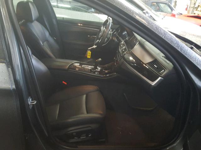 WBAKN9C58FD961336 - 2015 BMW 550 I CHARCOAL photo 5