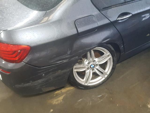 WBAKN9C58FD961336 - 2015 BMW 550 I CHARCOAL photo 9