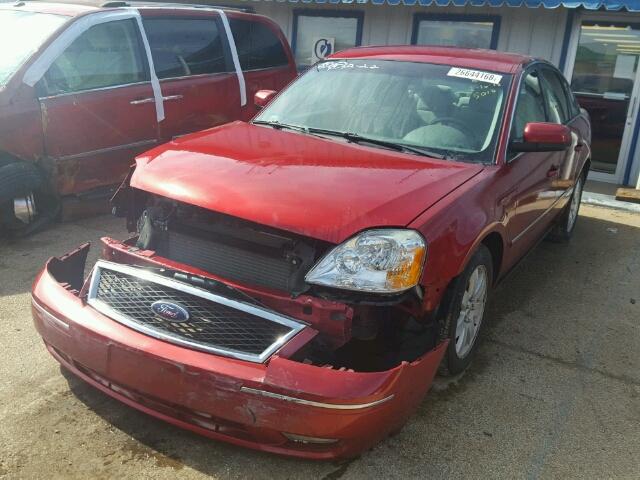 1FAFP24136G115010 - 2006 FORD FIVE HUNDR RED photo 2