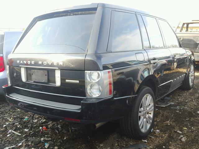 SALMF13419A300053 - 2009 LAND ROVER RANGE ROVE BLACK photo 4