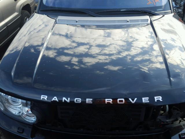 SALMF13419A300053 - 2009 LAND ROVER RANGE ROVE BLACK photo 7