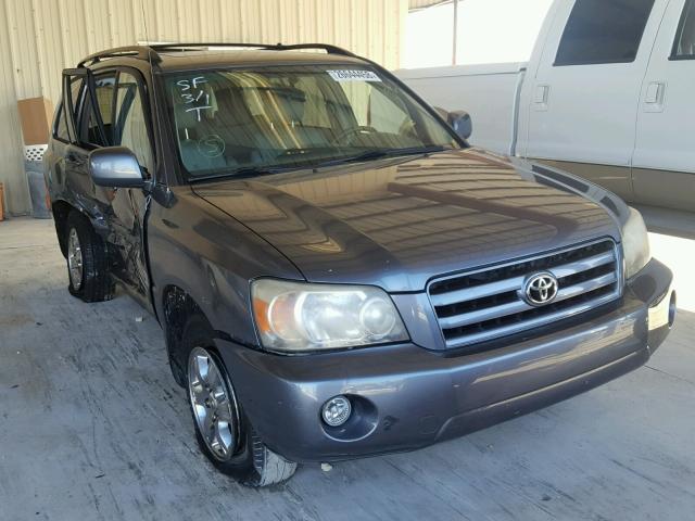 JTEGD21A570157146 - 2007 TOYOTA HIGHLANDER BLUE photo 1