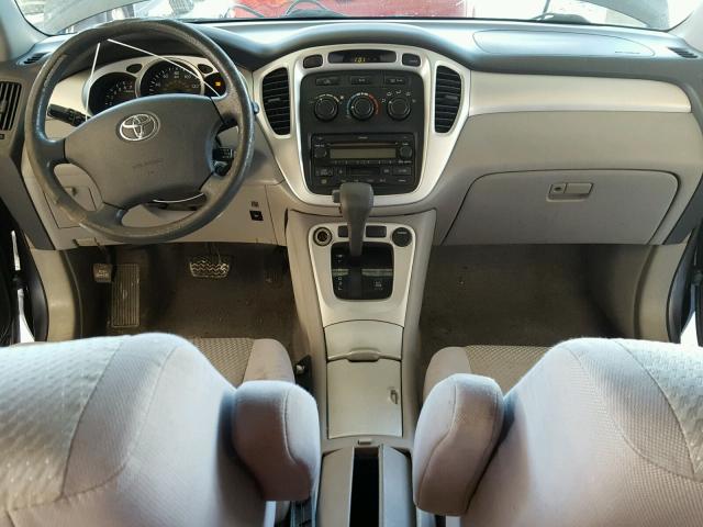 JTEGD21A570157146 - 2007 TOYOTA HIGHLANDER BLUE photo 9