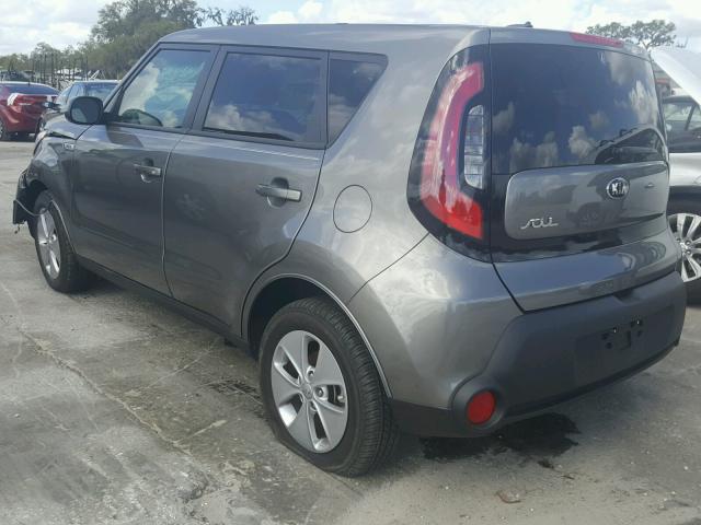 KNDJN2A28G7377131 - 2016 KIA SOUL GRAY photo 3