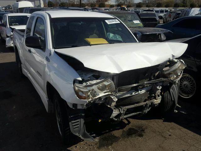 5TETX22N98Z535398 - 2008 TOYOTA TACOMA ACC WHITE photo 1