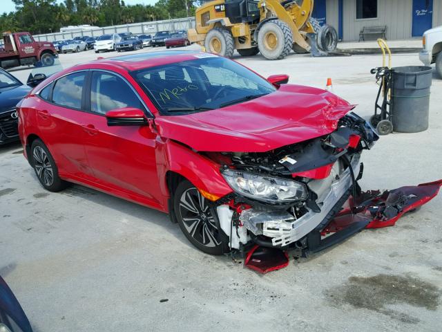 2HGFC1F31GH655476 - 2016 HONDA CIVIC EX Qırmızı foto 1