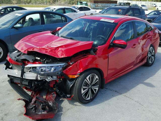 2HGFC1F31GH655476 - 2016 HONDA CIVIC EX Qırmızı foto 2