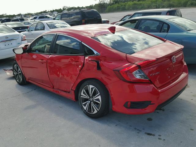 2HGFC1F31GH655476 - 2016 HONDA CIVIC EX Qırmızı foto 3