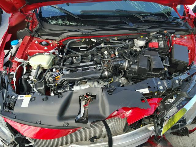 2HGFC1F31GH655476 - 2016 HONDA CIVIC EX Qırmızı foto 7
