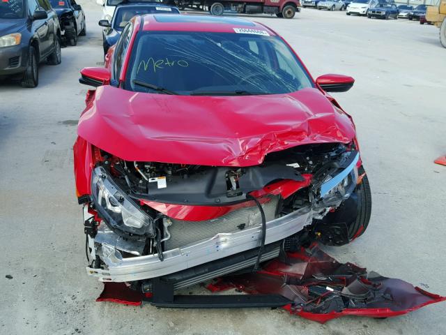 2HGFC1F31GH655476 - 2016 HONDA CIVIC EX Qırmızı foto 9