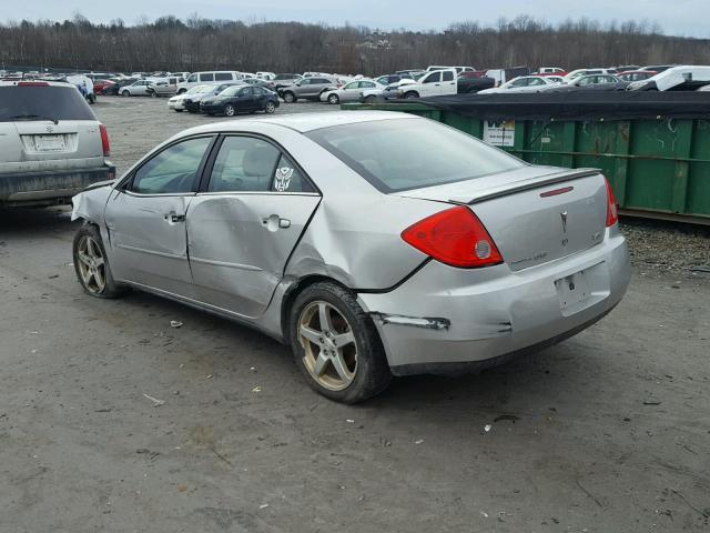 1G2ZG57N584149210 - 2008 PONTIAC G6 BASE SILVER photo 3