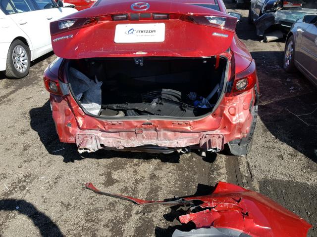 JM1BM1U72E1210840 - 2014 MAZDA 3 SPORT RED photo 9