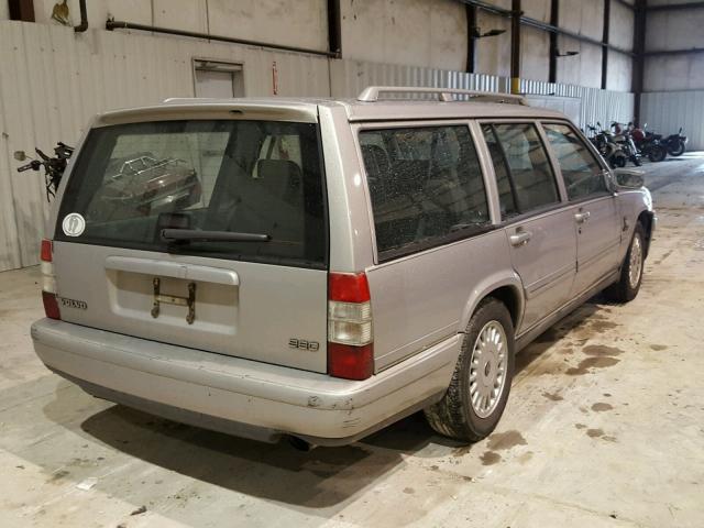 YV1KW9609T1031873 - 1996 VOLVO 960 GRAY photo 4