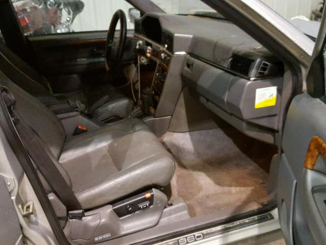 YV1KW9609T1031873 - 1996 VOLVO 960 GRAY photo 5