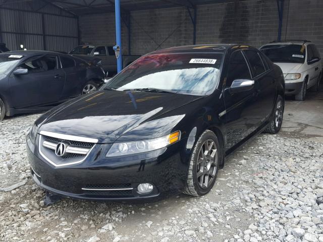 19UUA76538A034709 - 2008 ACURA TL TYPE S BLACK photo 2