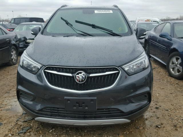 KL4CJASB1HB044369 - 2017 BUICK ENCORE PRE GRAY photo 9